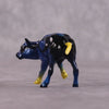 &quot;Maui&quot; OOAK Glossy Blue Tang Fish Inspired Calf Chip by Jess Hamill