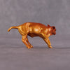 &quot;Shimmer OOAK Glossy Gold Fish Inspired Calf Chip by Jess Hamill