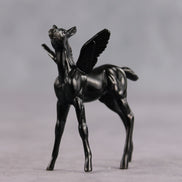 Poet OOAK FCM Chip Foal by Angela Marleau FTF26
