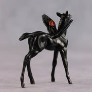 Poet OOAK FCM Chip Foal by Angela Marleau FTF26