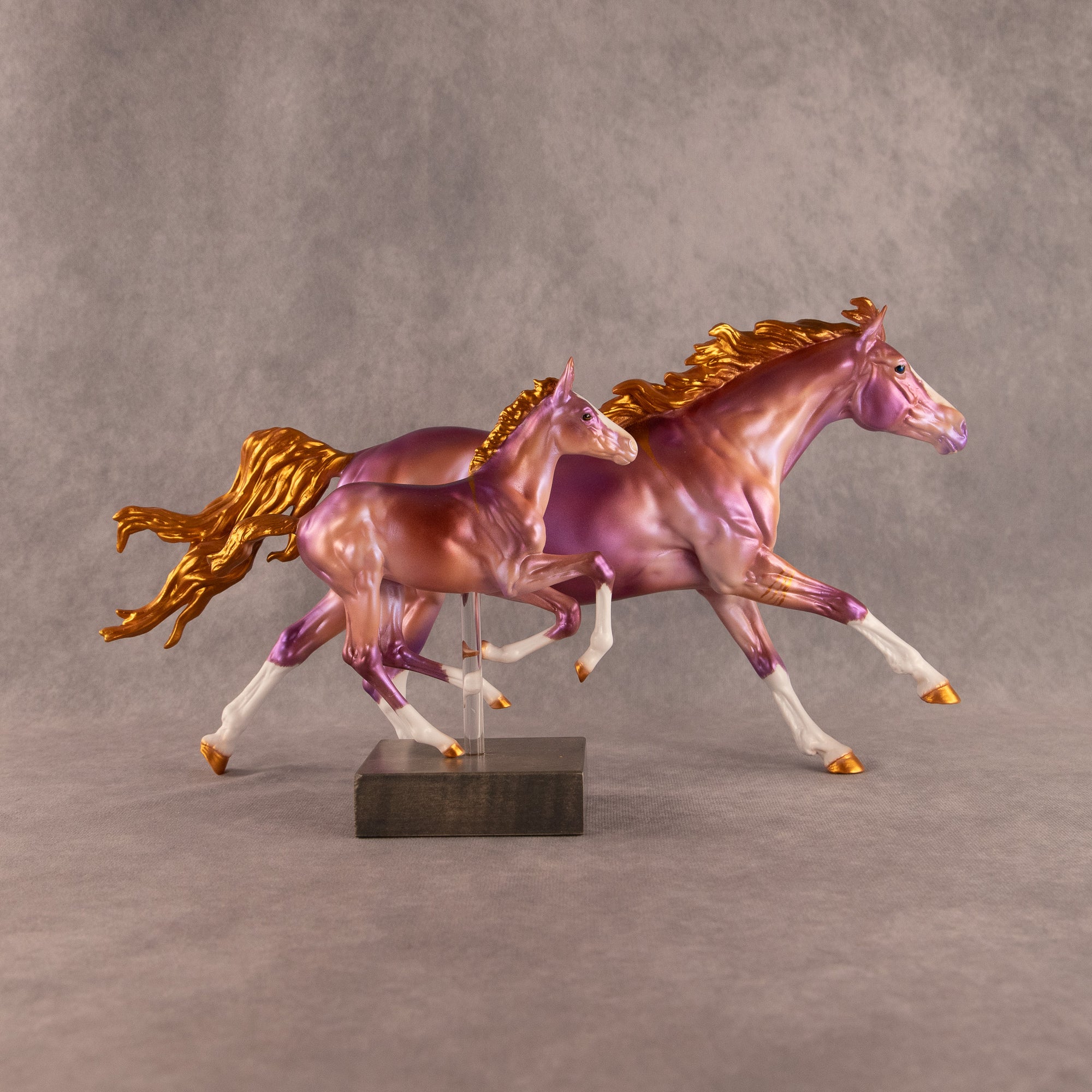 Dun Differently OOAK FCM Volo &amp; Pimento by Carly Kudalis EQ26