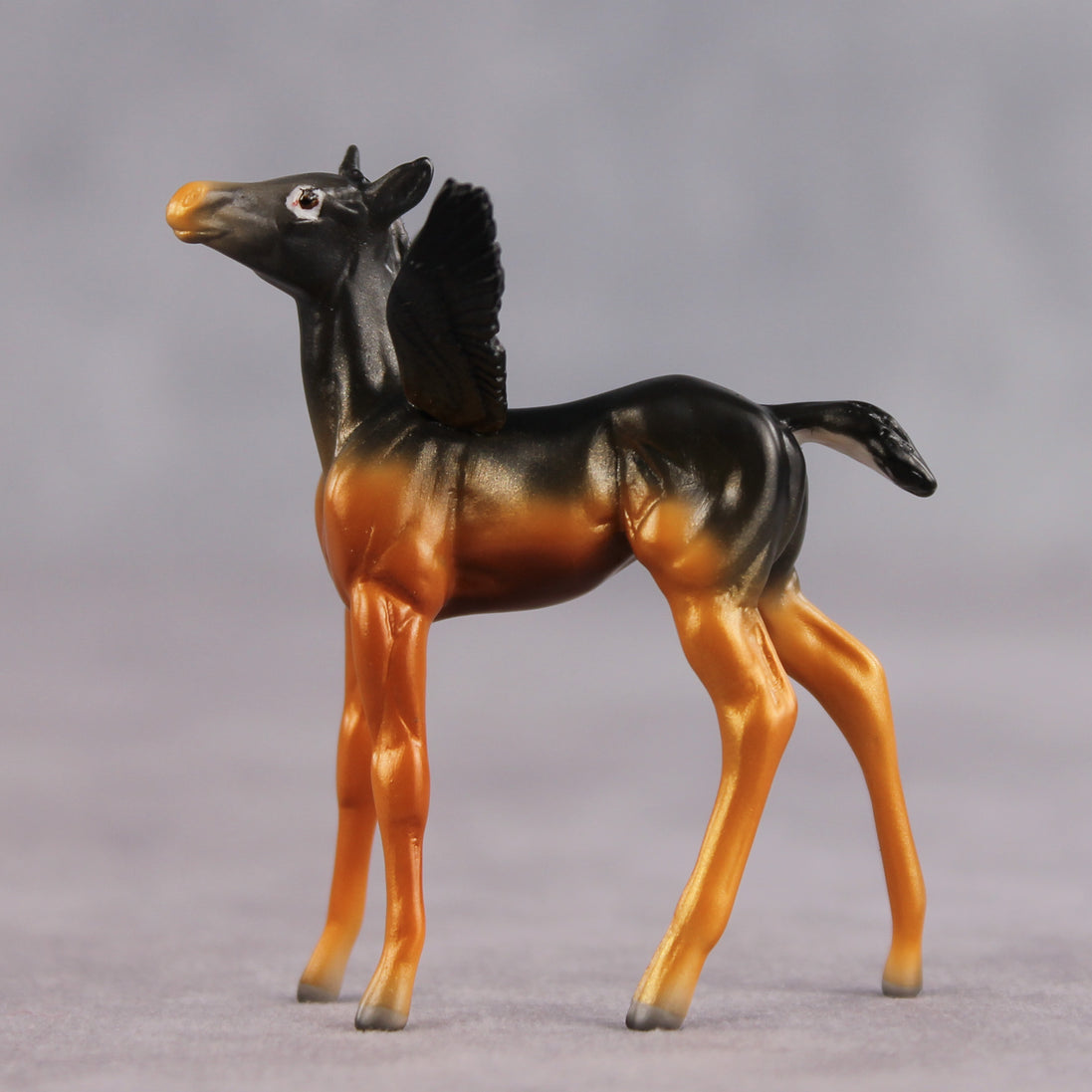 Early Bird OOAK FCM Chip Foal by Angela Marleau FTF26