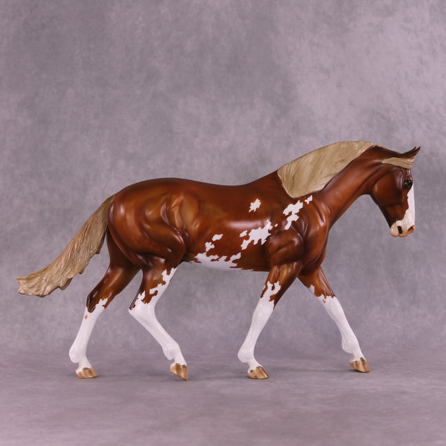 "Cleon" OOAK FCM Irish Draught by Julie Keim EQ25
