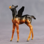 Early Bird OOAK FCM Chip Foal by Angela Marleau FTF26