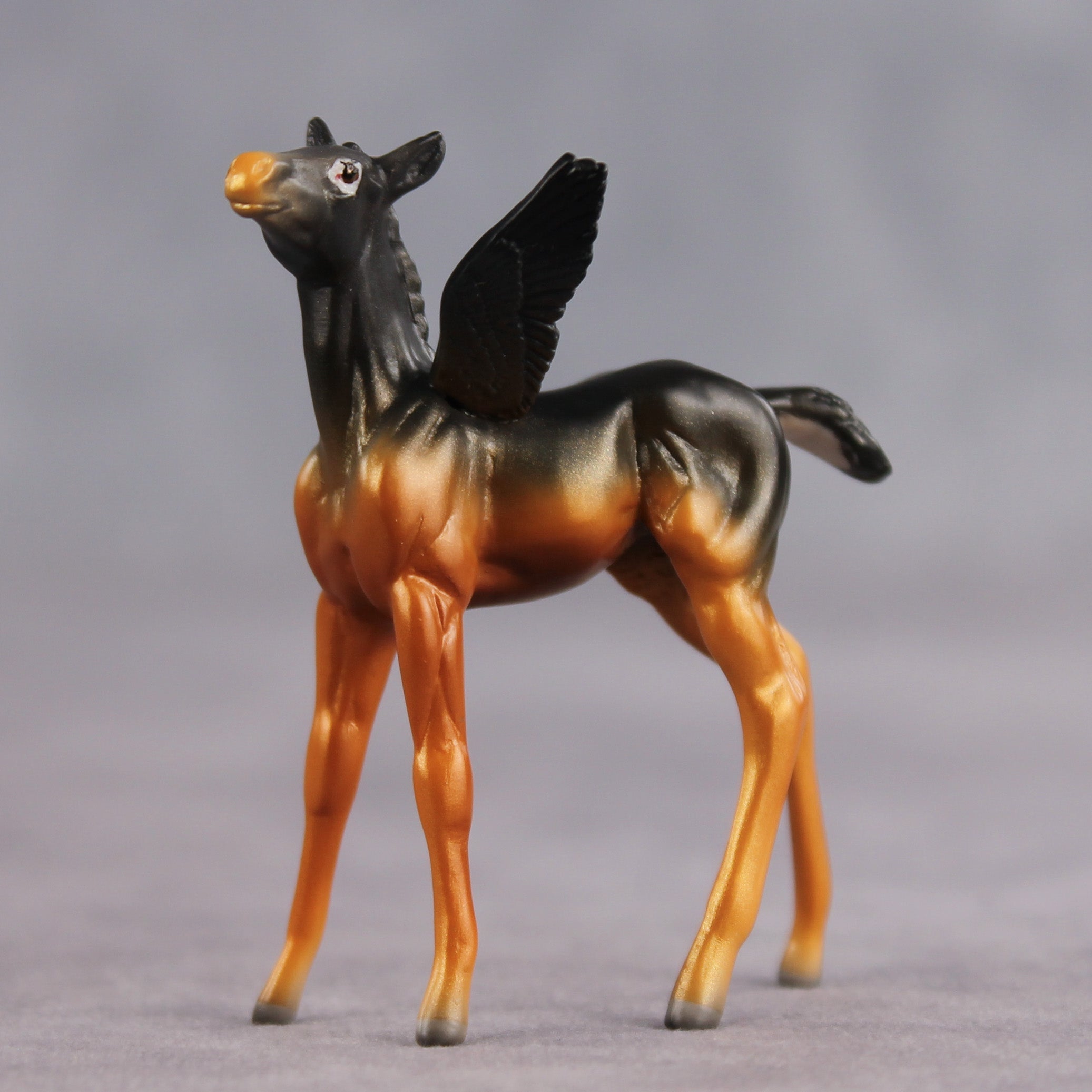 Early Bird OOAK FCM Chip Foal by Angela Marleau FTF26