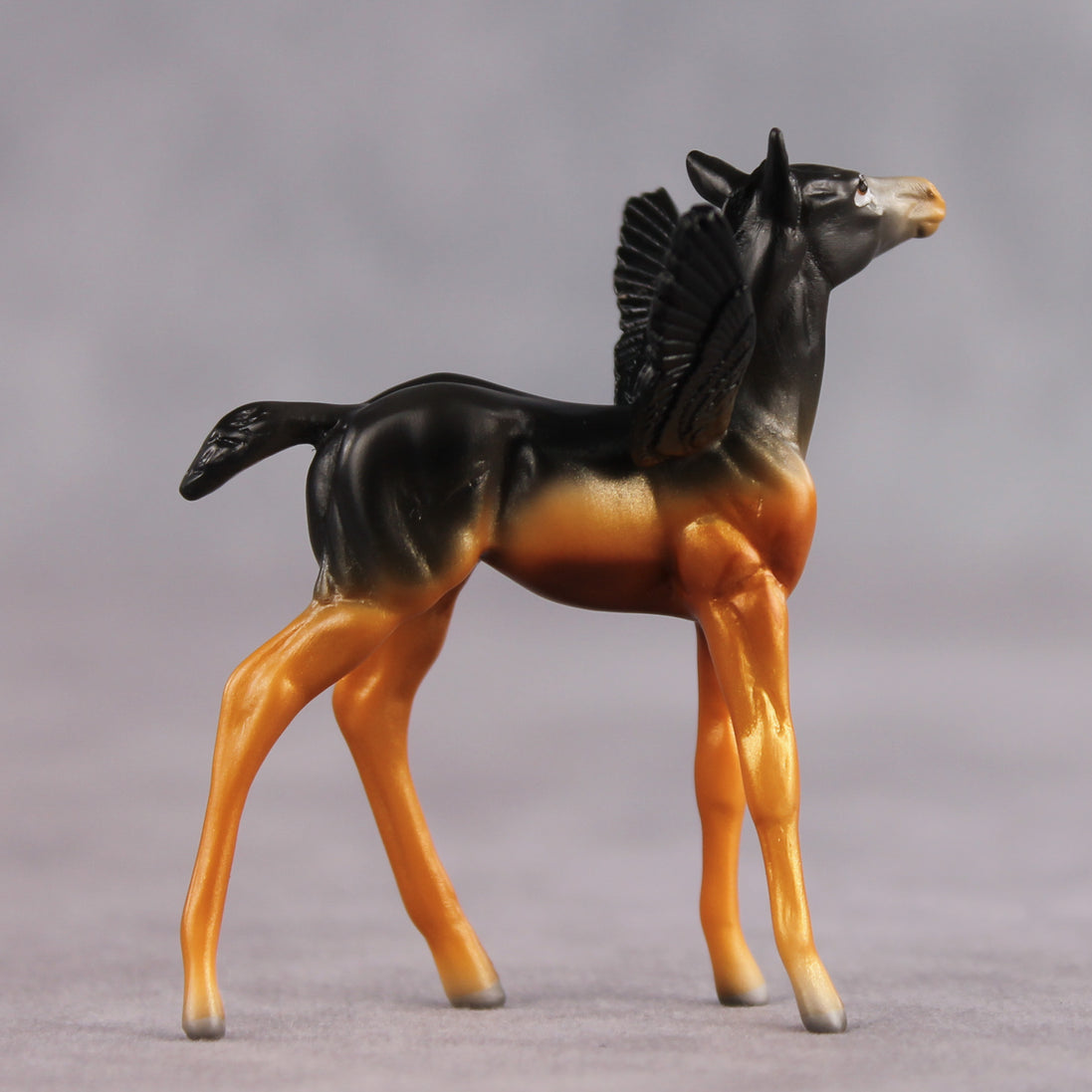 Early Bird OOAK FCM Chip Foal by Angela Marleau FTF26