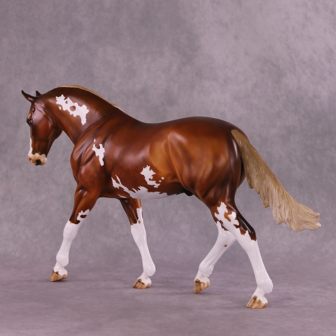 "Cleon" OOAK FCM Irish Draught by Julie Keim EQ25