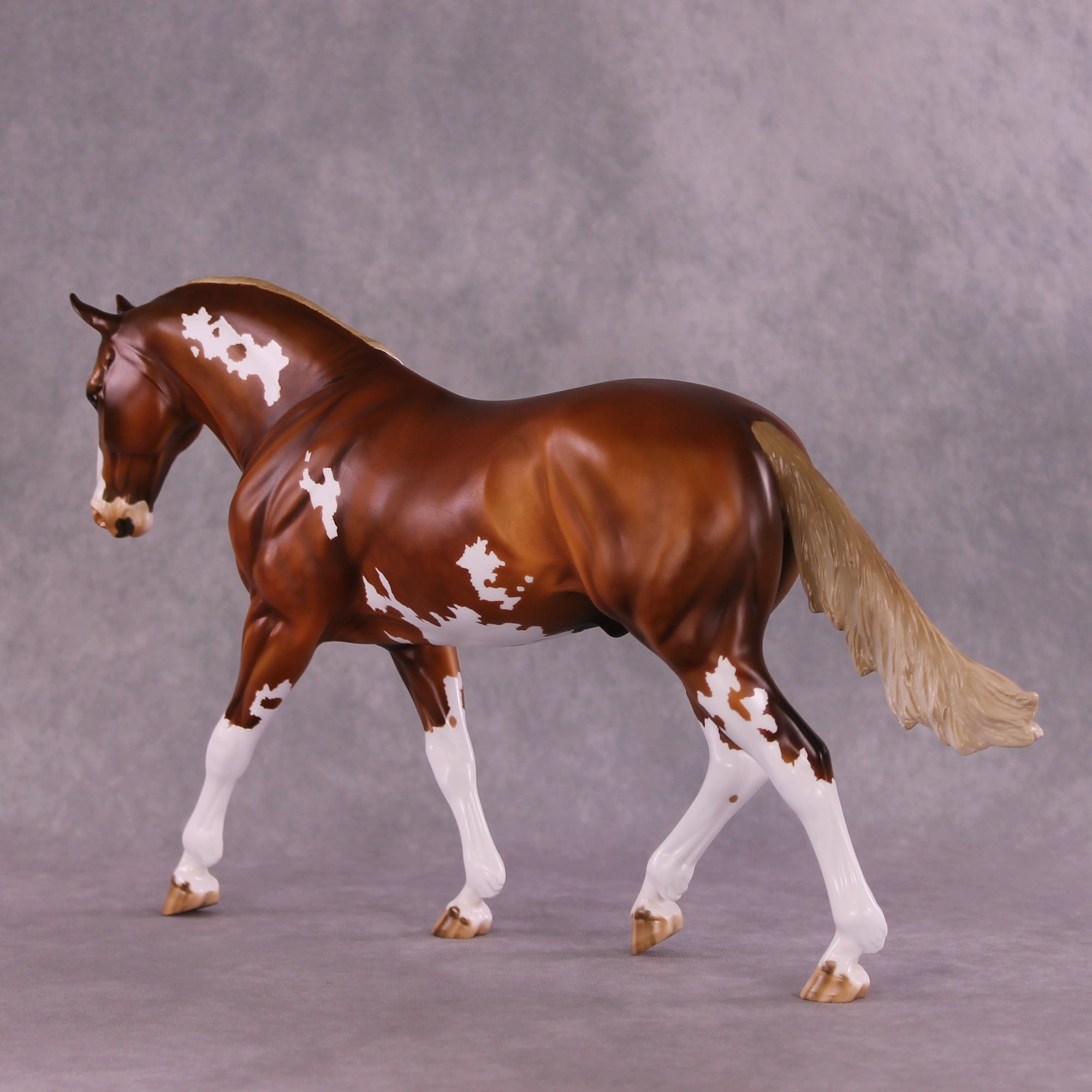 "Cleon" OOAK FCM Irish Draught by Julie Keim EQ25