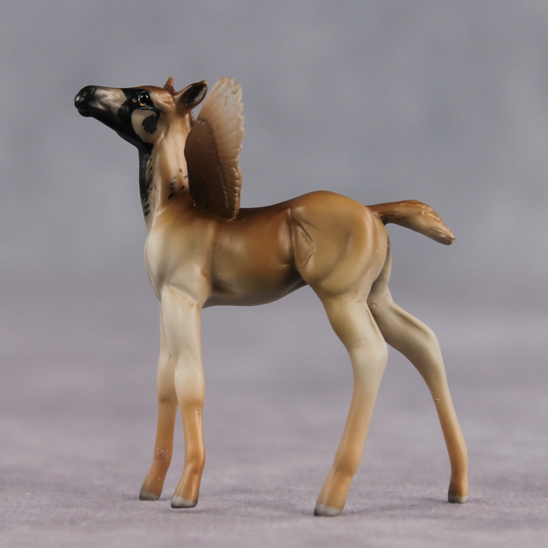 Bold OOAK FCM Chip Foal by Angela Marleau FTF26