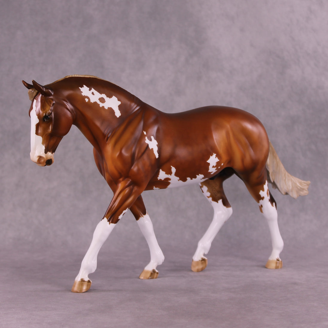 "Cleon" OOAK FCM Irish Draught by Julie Keim EQ25