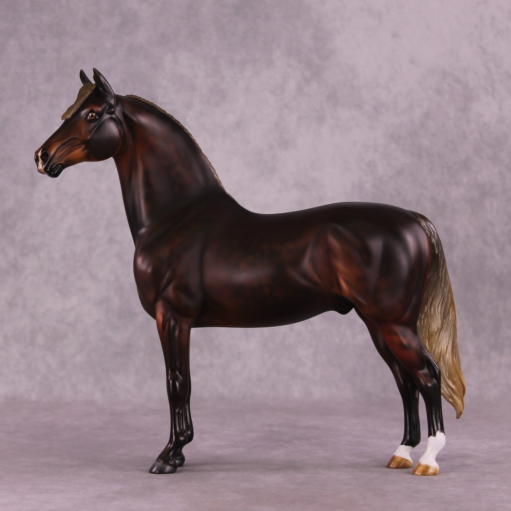 "Mesquite" OOAK FCM Morgan Stallion by Julie Keim EQ25