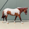 Risky OOAK Chestnut Tobiano Mule By Dawn Quick EQ24