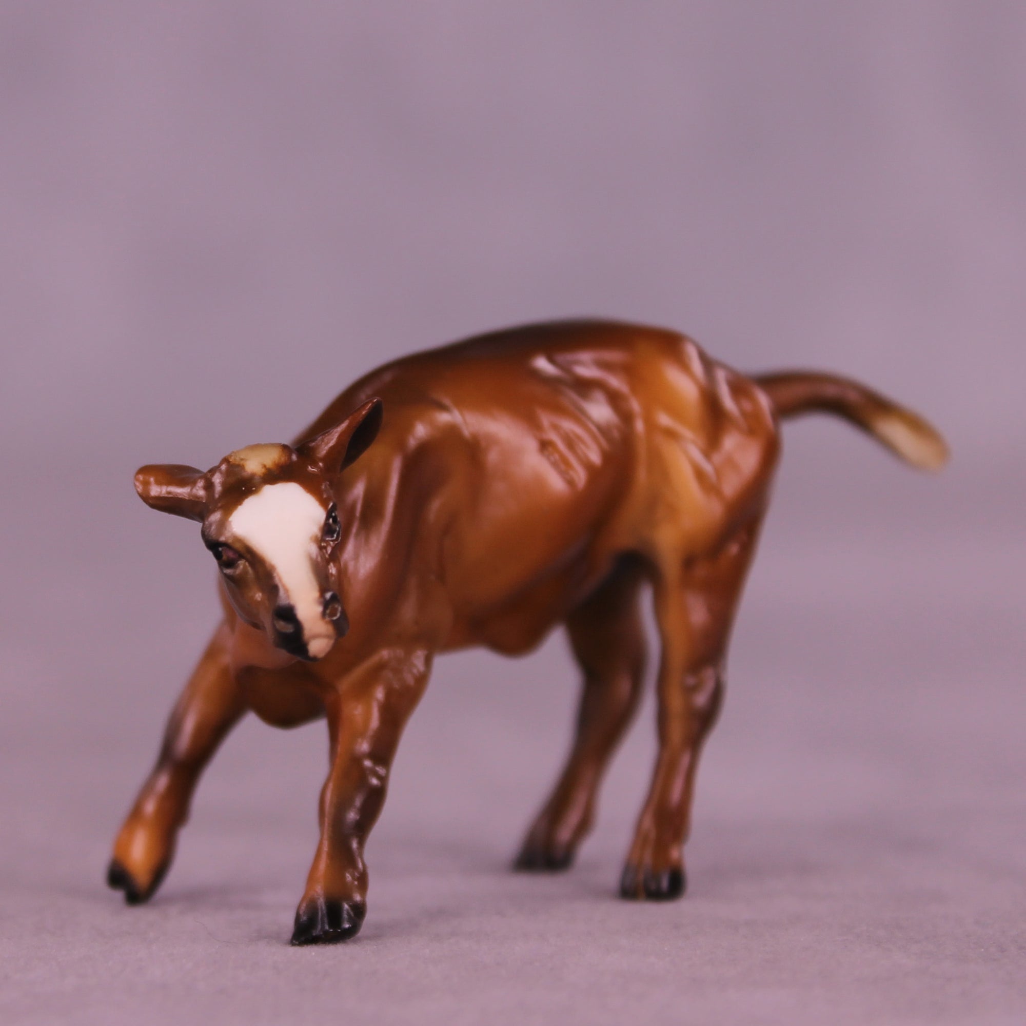 SAMPLE Choca Mocha OOAK Chip Cow by Julie Keim HS25