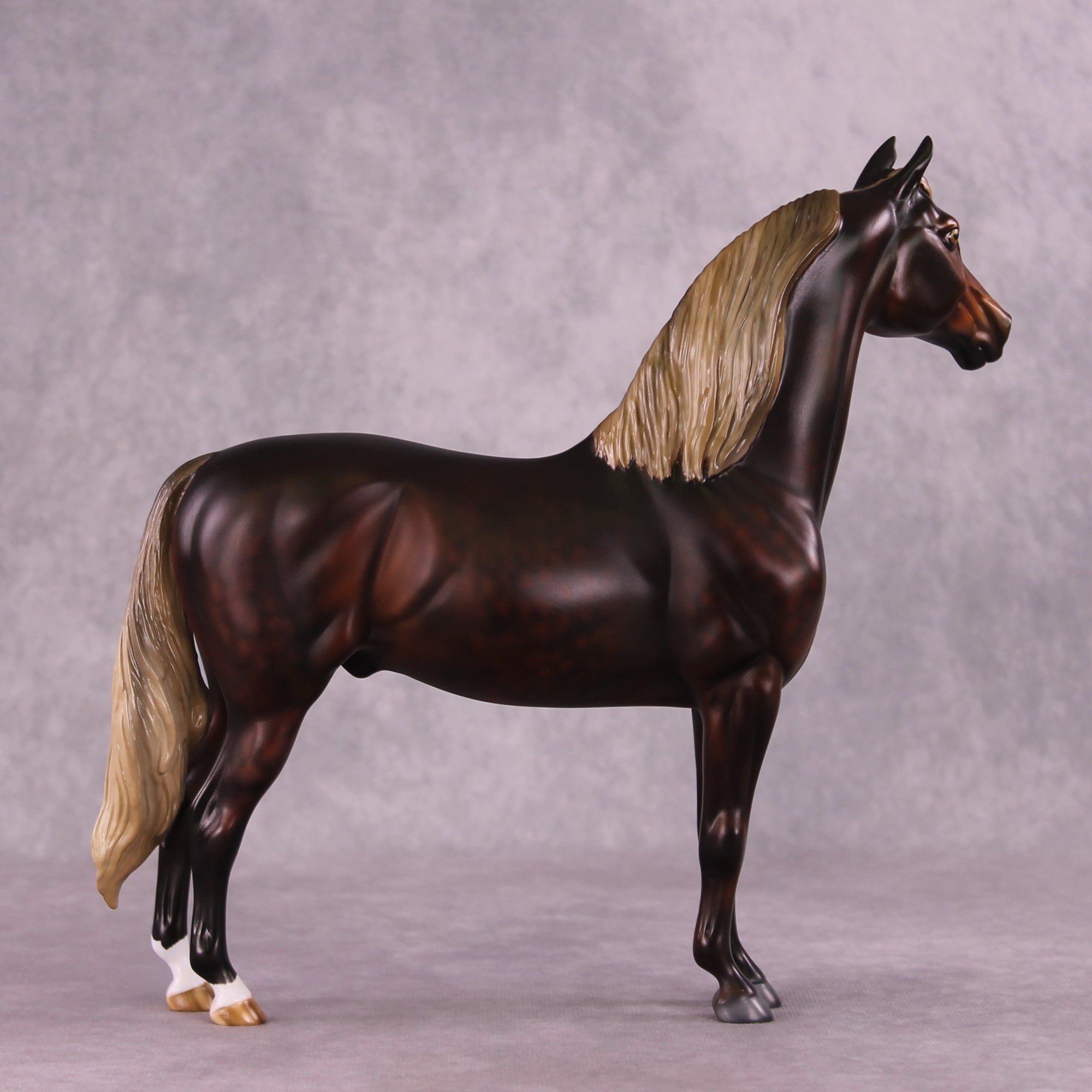 "Mesquite" OOAK FCM Morgan Stallion by Julie Keim EQ25