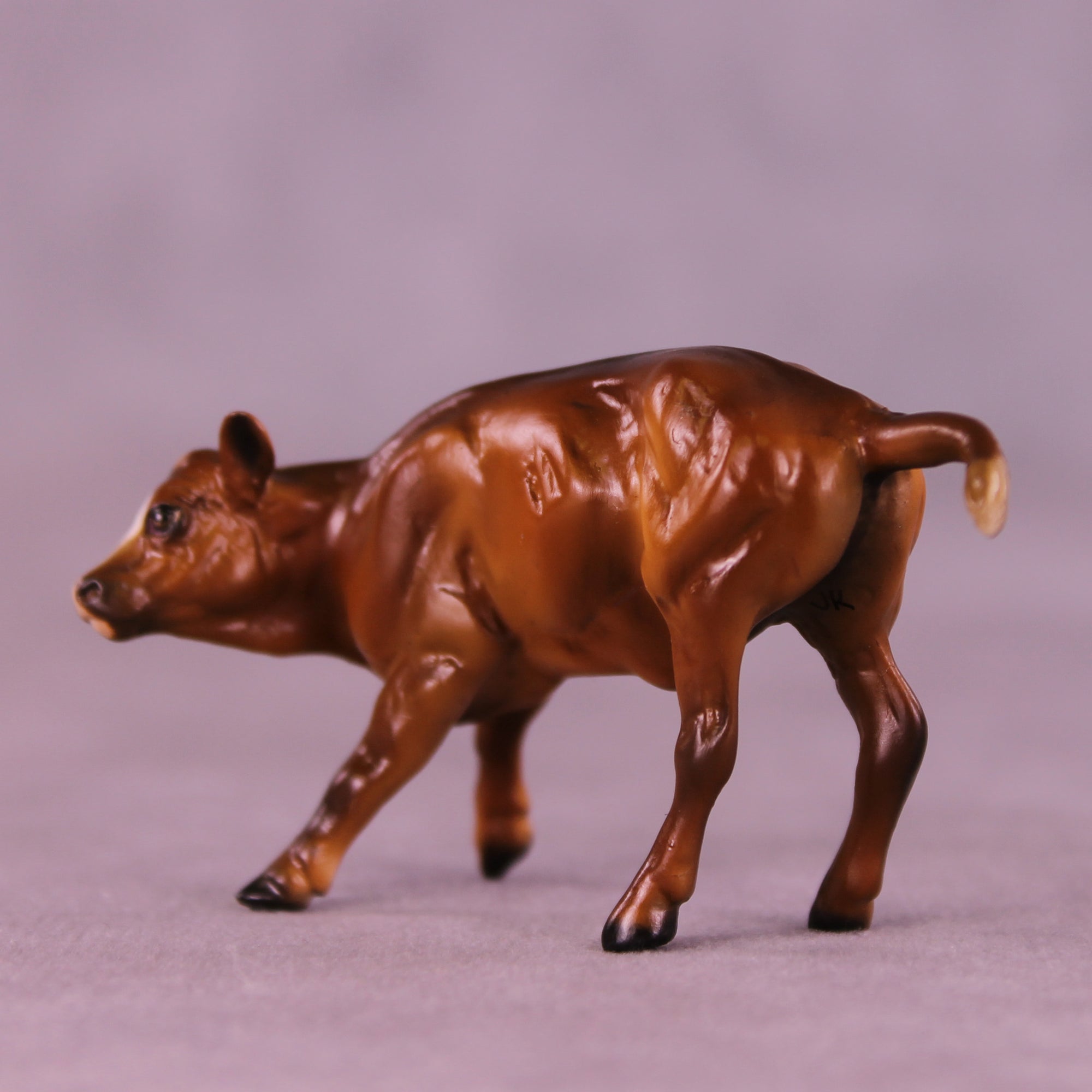 SAMPLE Choca Mocha OOAK Chip Cow by Julie Keim HS25