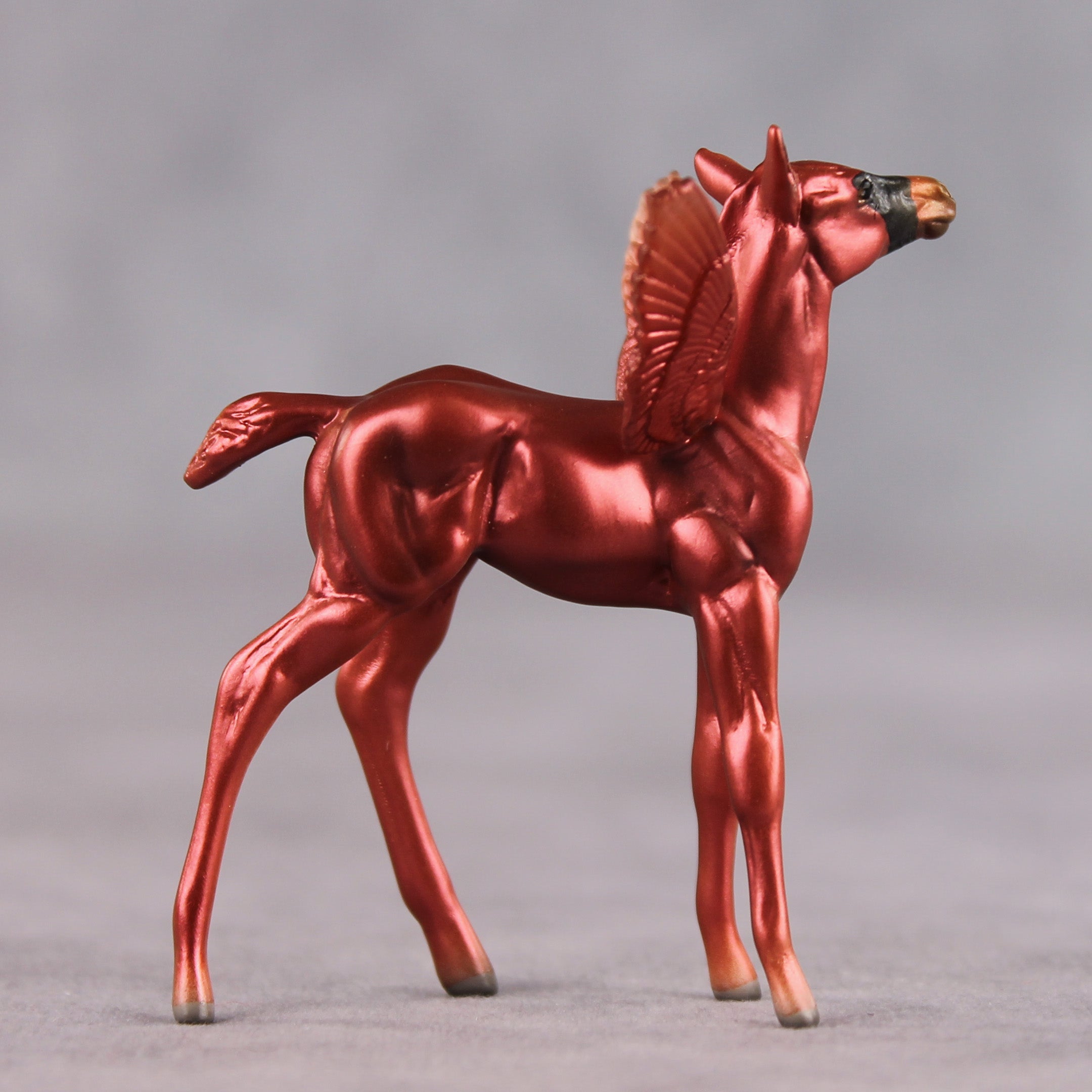 Heaven OOAK FCM Chip Foal by Angela Marleau FTF26