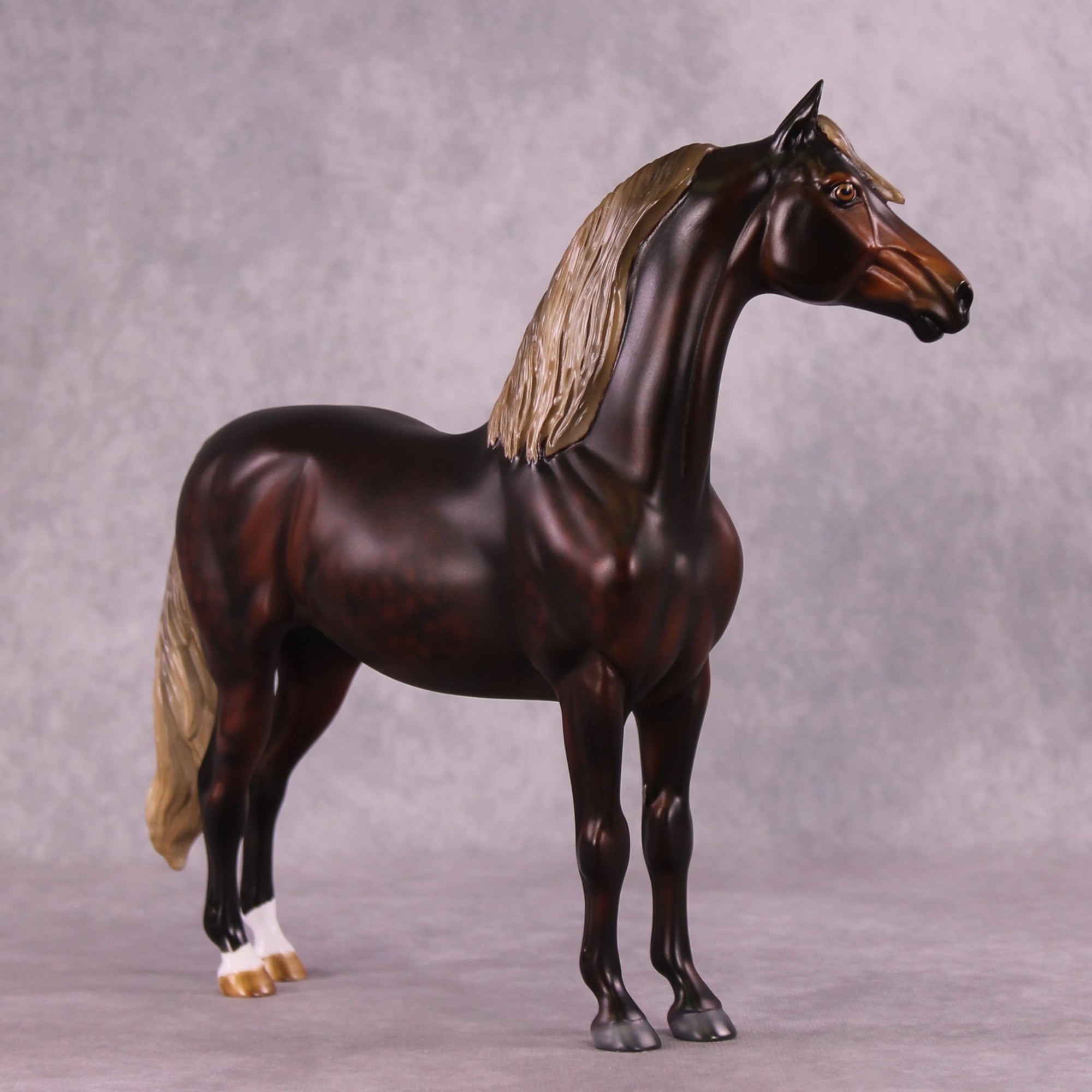 "Mesquite" OOAK FCM Morgan Stallion by Julie Keim EQ25