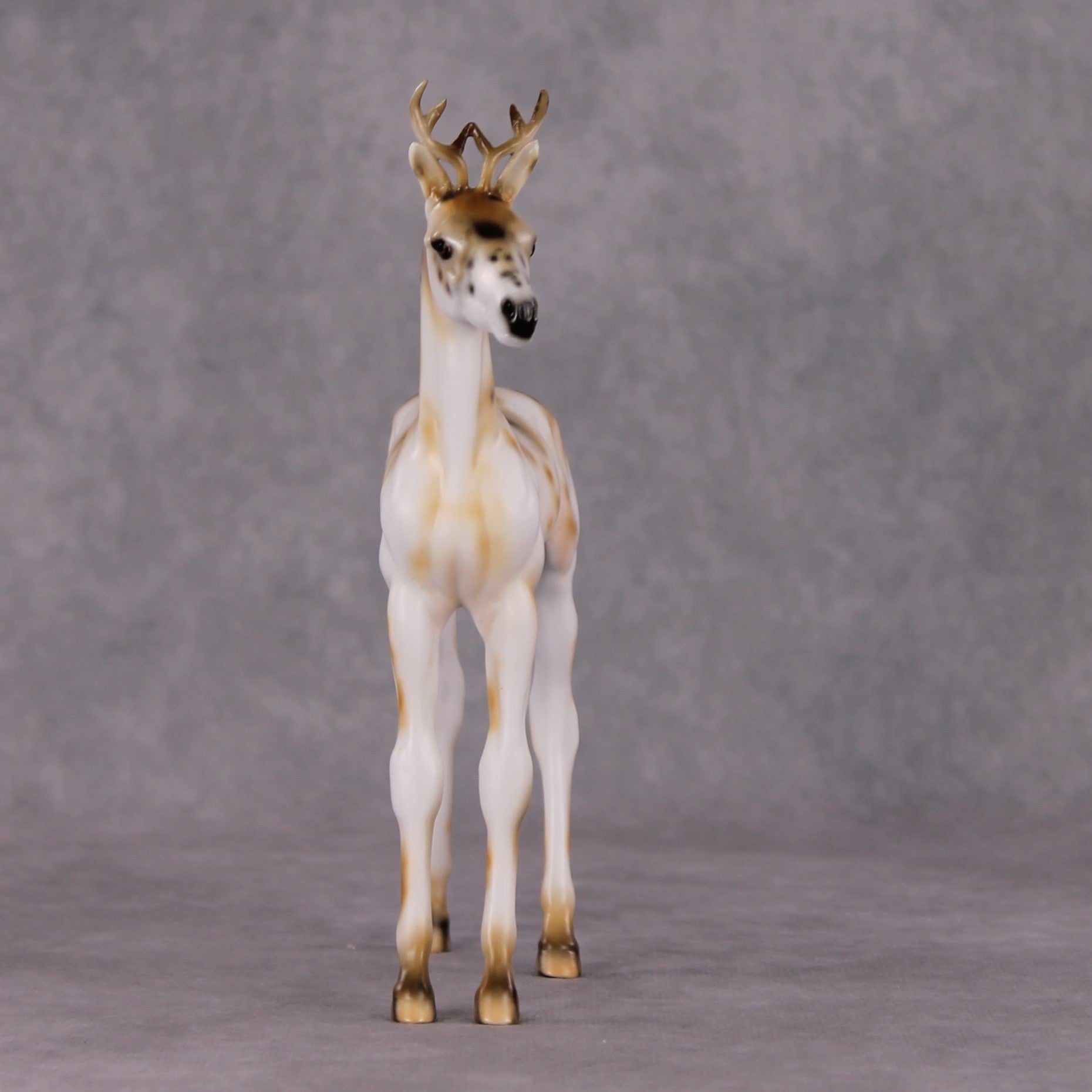 Faline OOAK Deer Deco Arabian Foal By Dawn Quick HS24 MHP Auction Piece