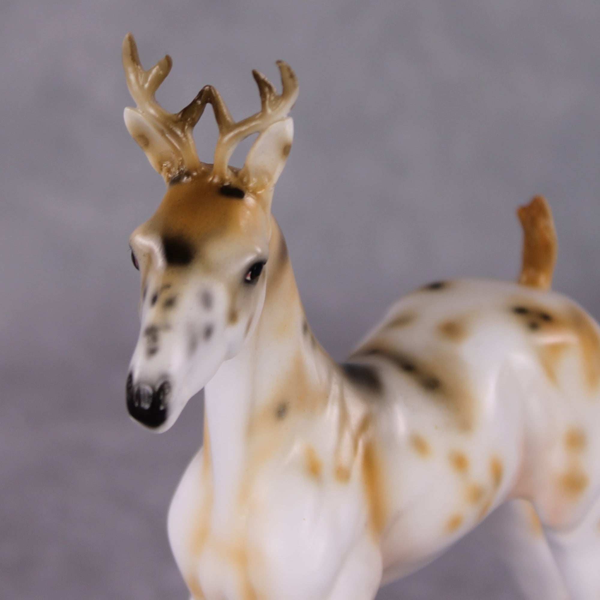 Faline OOAK Deer Deco Arabian Foal By Dawn Quick HS24 MHP Auction Piece