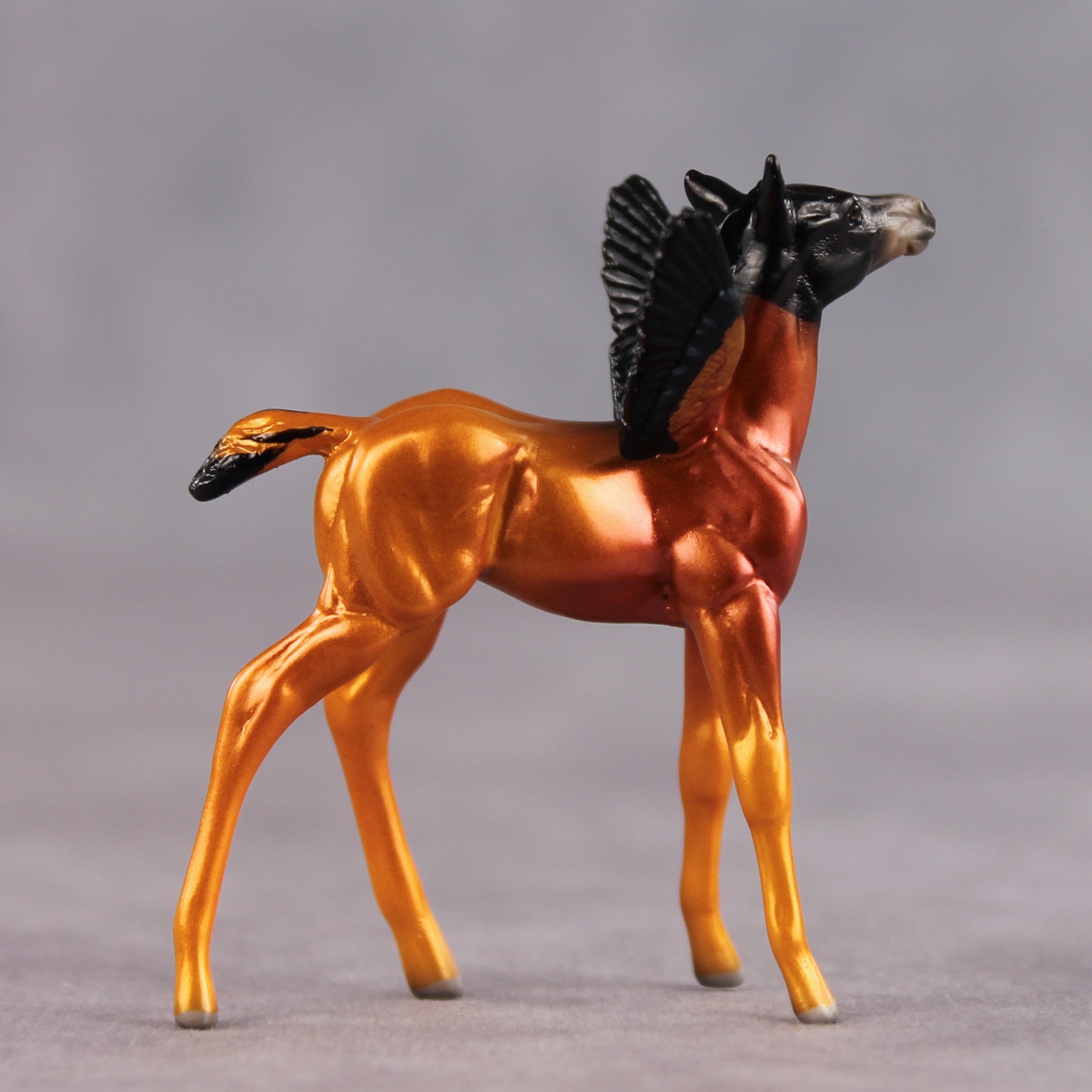 Sweet Tooth OOAK FCM Chip Foal by Angela Marleau FTF26
