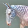 Euphonia OOAK Deco Pastel Rainbow Zebra Mule By Jess Hamill EQ24 End of Month Sample and OOAK Sale SS724