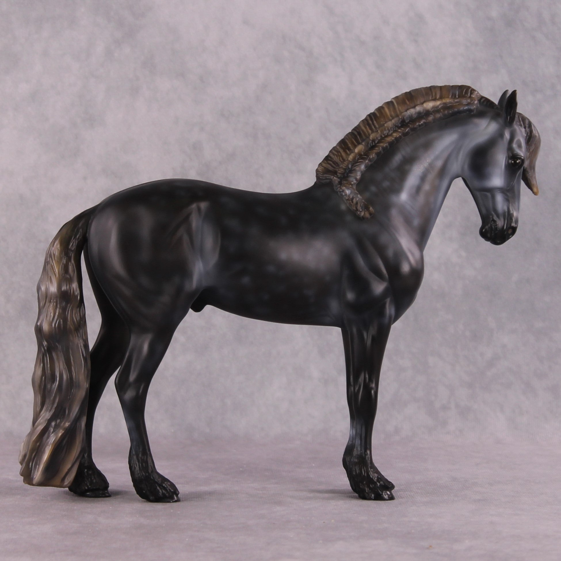 "Amadore" OOAK FCM Andalusian By Kristen Cermele - April GemStones Series