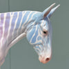 Euphonia OOAK Deco Pastel Rainbow Zebra Mule By Jess Hamill EQ24 End of Month Sample and OOAK Sale SS724