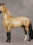 Fireside Glow OOAK Dun with Blue Interference Morgan By Ellen Robbins HS24