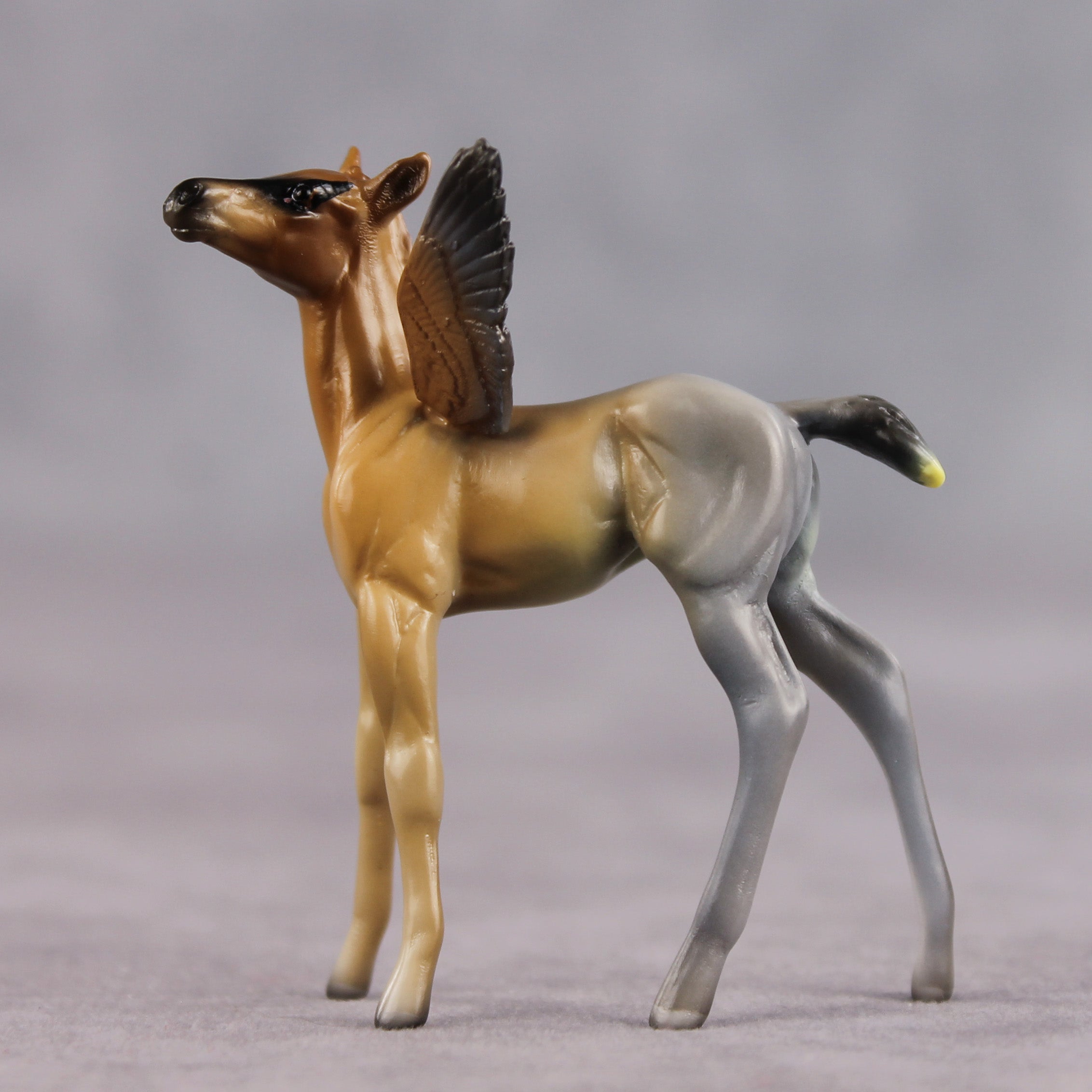 Lover OOAK FCM Chip Foal by Angela Marleau FTF26