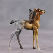 Lover OOAK FCM Chip Foal by Angela Marleau FTF26