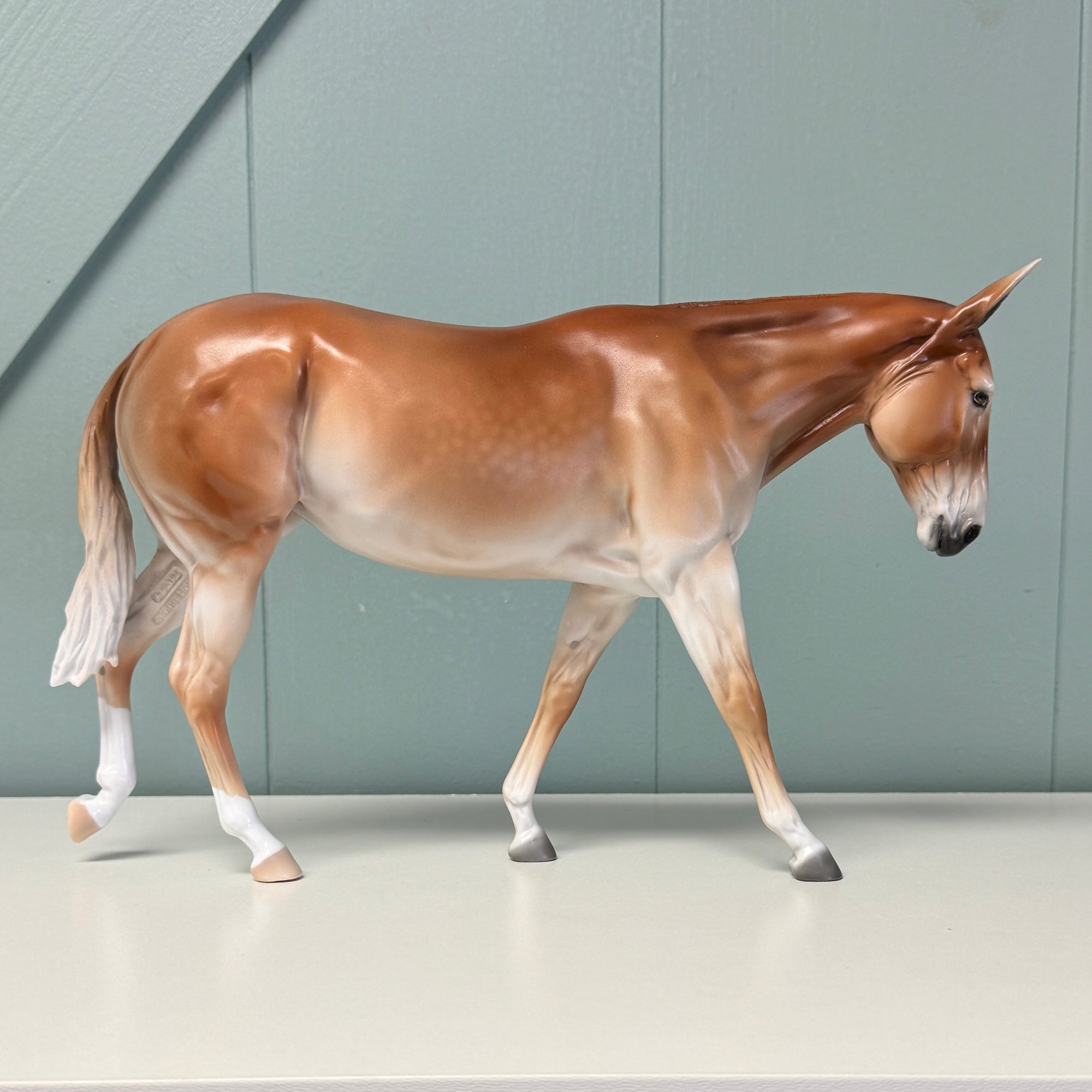 Velveret OOAK Chestnut Mule By Jess Hamill EQ24