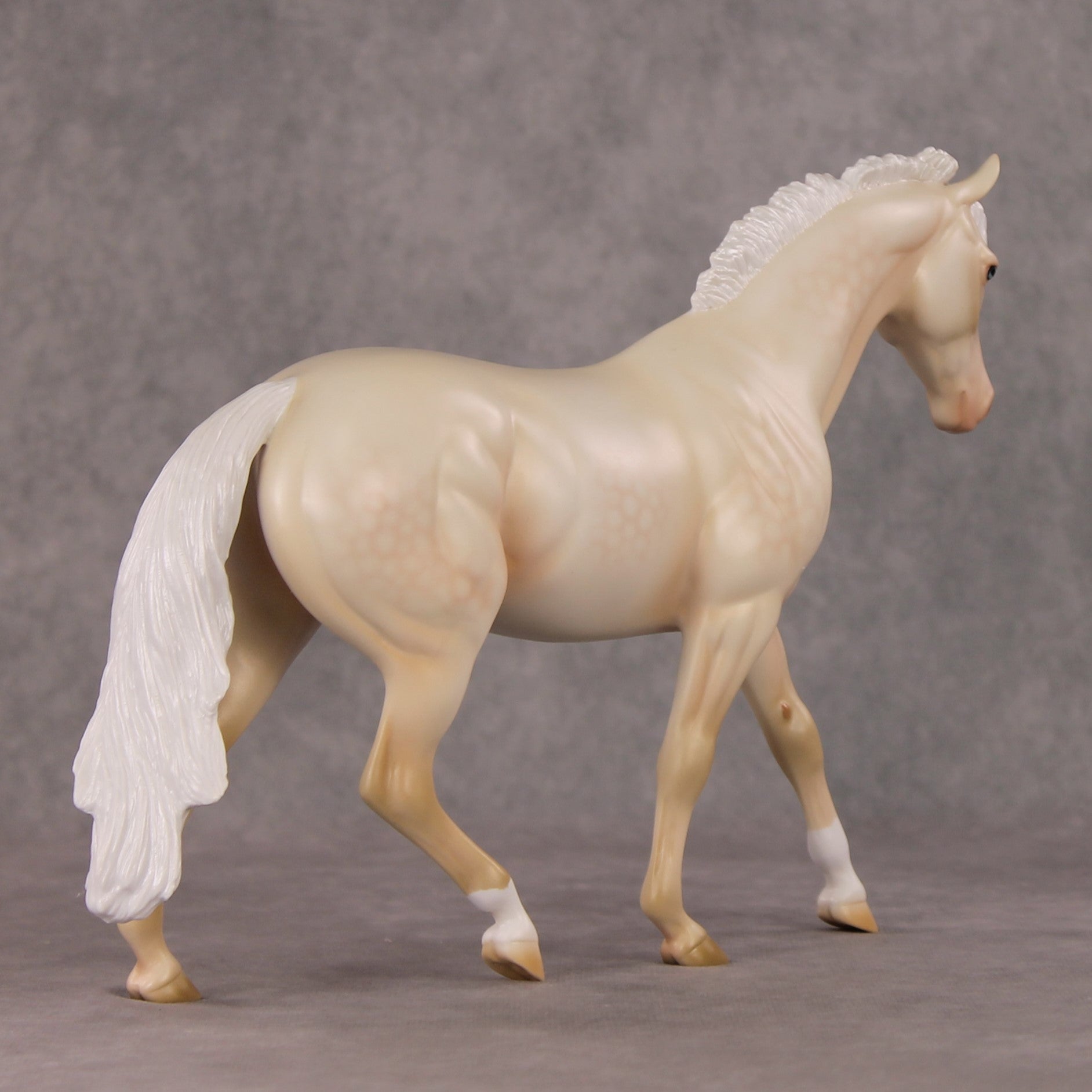 Sugar Cookie OOAK Dappled Cremello PonyBy Ashley Palmer HS24