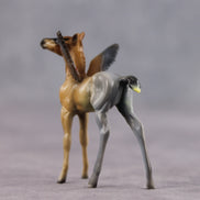 Lover OOAK FCM Chip Foal by Angela Marleau FTF26