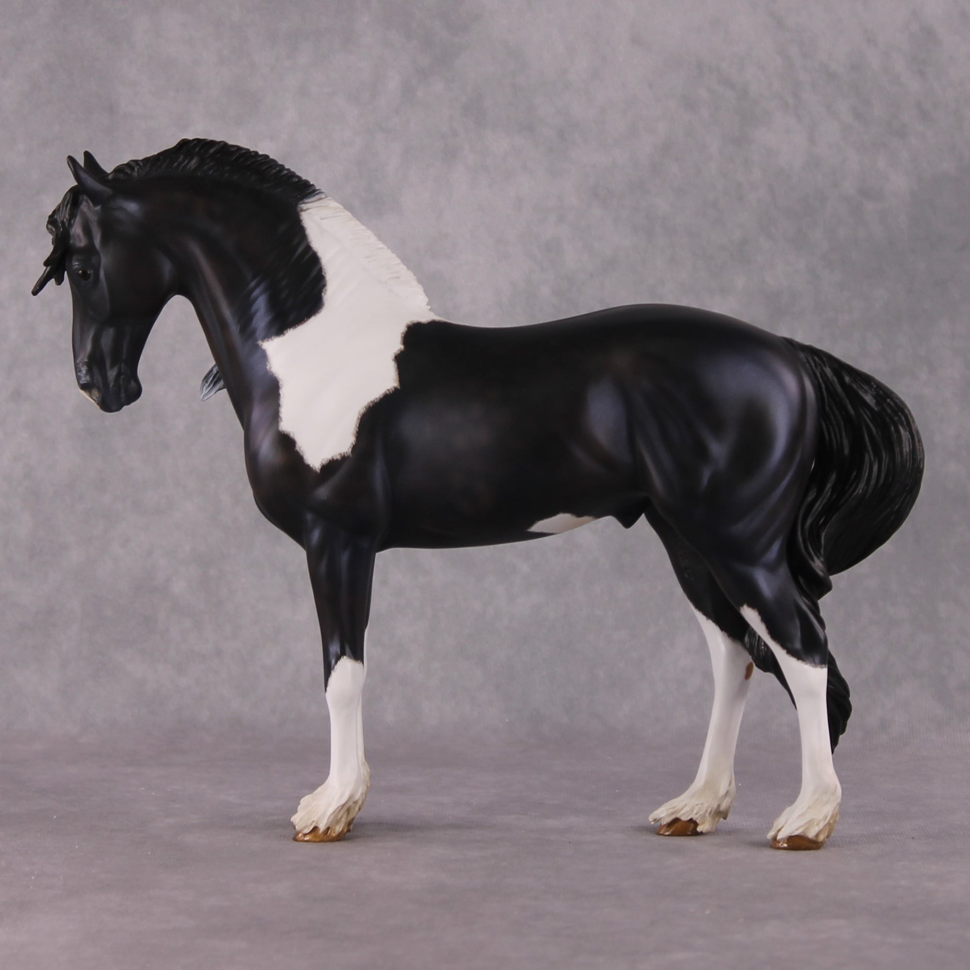 "Quaestio" OOAK FCM Andalusian By Kristen Cermele - April GemStones Series
