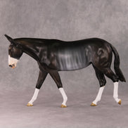 Truffle OOAK Bay Rabicano Mule By Angela Marleau HS24