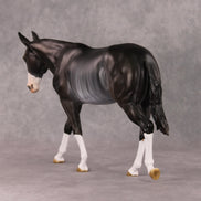 Truffle OOAK Bay Rabicano Mule By Angela Marleau HS24