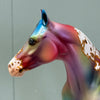 Golden Sunrise OOAK Deco Rainbow Appaloosa ISH By Dawn Quick EQ24