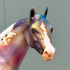 Golden Sunrise OOAK Deco Rainbow Appaloosa ISH By Dawn Quick EQ24