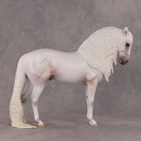 Timeless  OOAK Grey with Mottling Andalusian By Ashley Palmer HS24