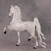 Step Inside OOAK Light Dapple Grey American Saddlebred By Ellen Robbins HS24