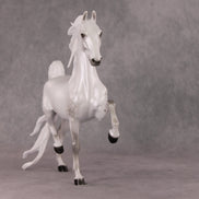 Step Inside OOAK Light Dapple Grey American Saddlebred By Ellen Robbins HS24