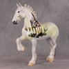 A Lot for Christmas OOAK Ornament Deco Trotting Drafter By Dawn Quick HS24