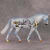 Snowflake OOAK Christmas Winter Deco Scene Irish Draft By Dawn Quick HS24
