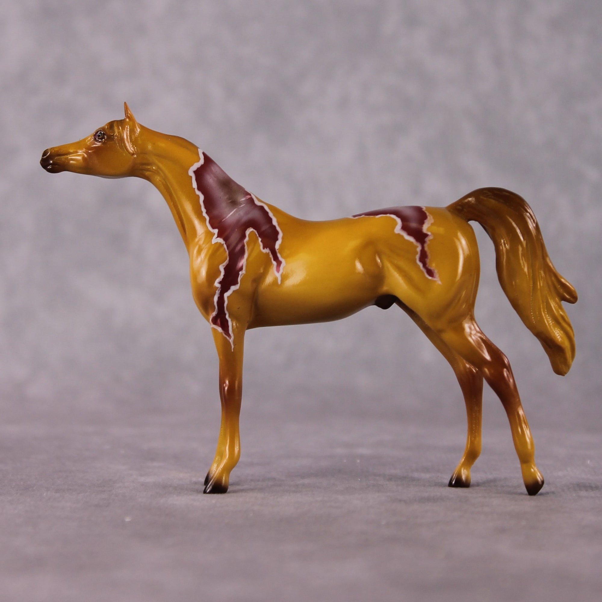 “National Take A Walk in a Park Day” Rock Chips: OOAK Arabian Chip based on Jaspargate by Ellen Robbins