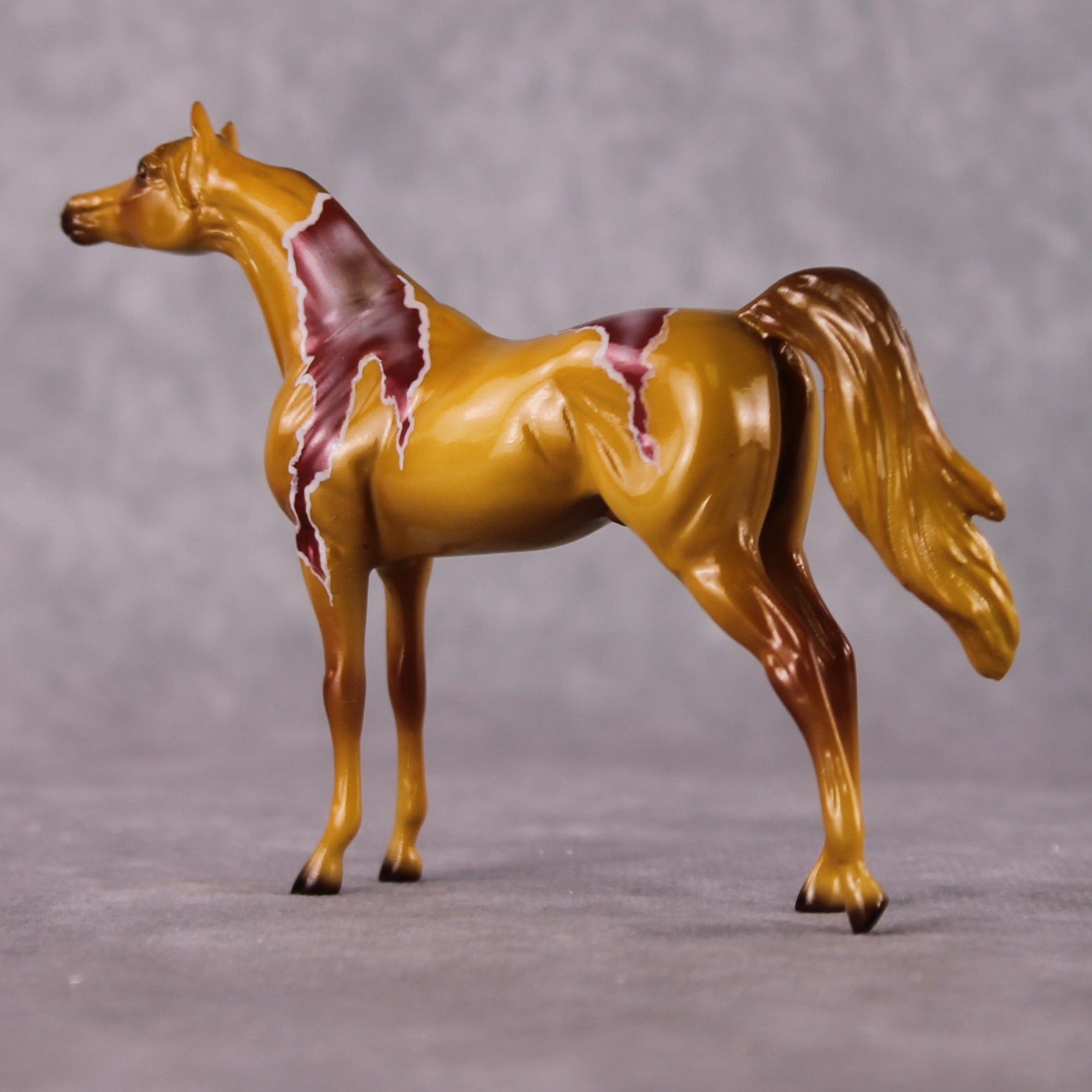 “National Take A Walk in a Park Day” Rock Chips: OOAK Arabian Chip based on Jaspargate by Ellen Robbins