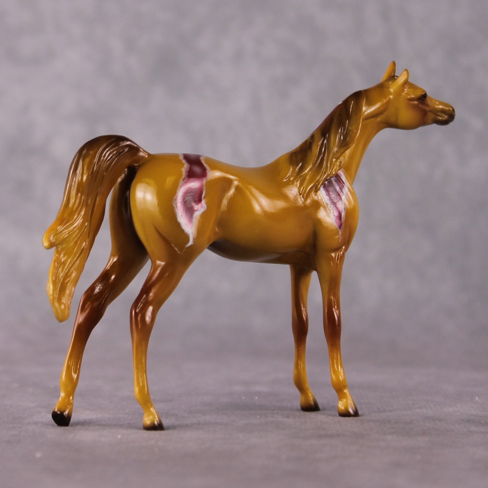 “National Take A Walk in a Park Day” Rock Chips: OOAK Arabian Chip based on Jaspargate by Ellen Robbins