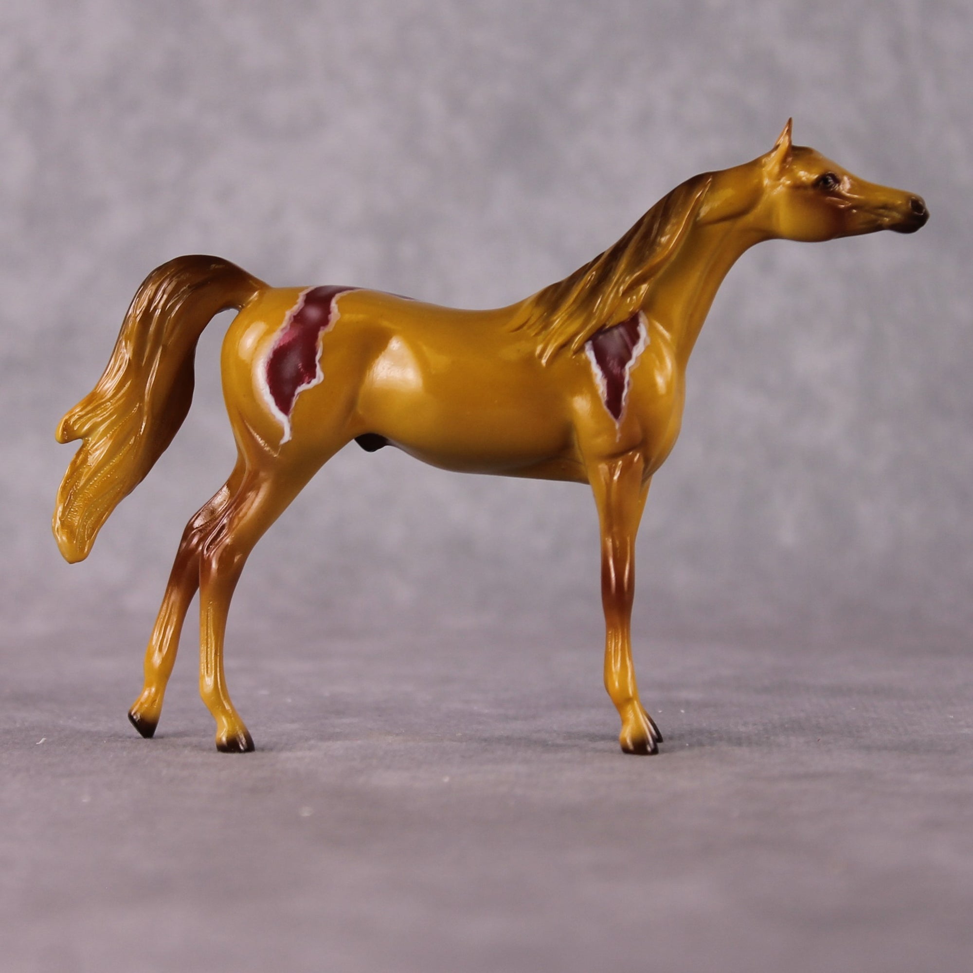 “National Take A Walk in a Park Day” Rock Chips: OOAK Arabian Chip based on Jaspargate by Ellen Robbins