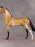 Cheeseburger Mac OOAK Dappled Buckskin Pinto Arabian By Angela Marleau HS24