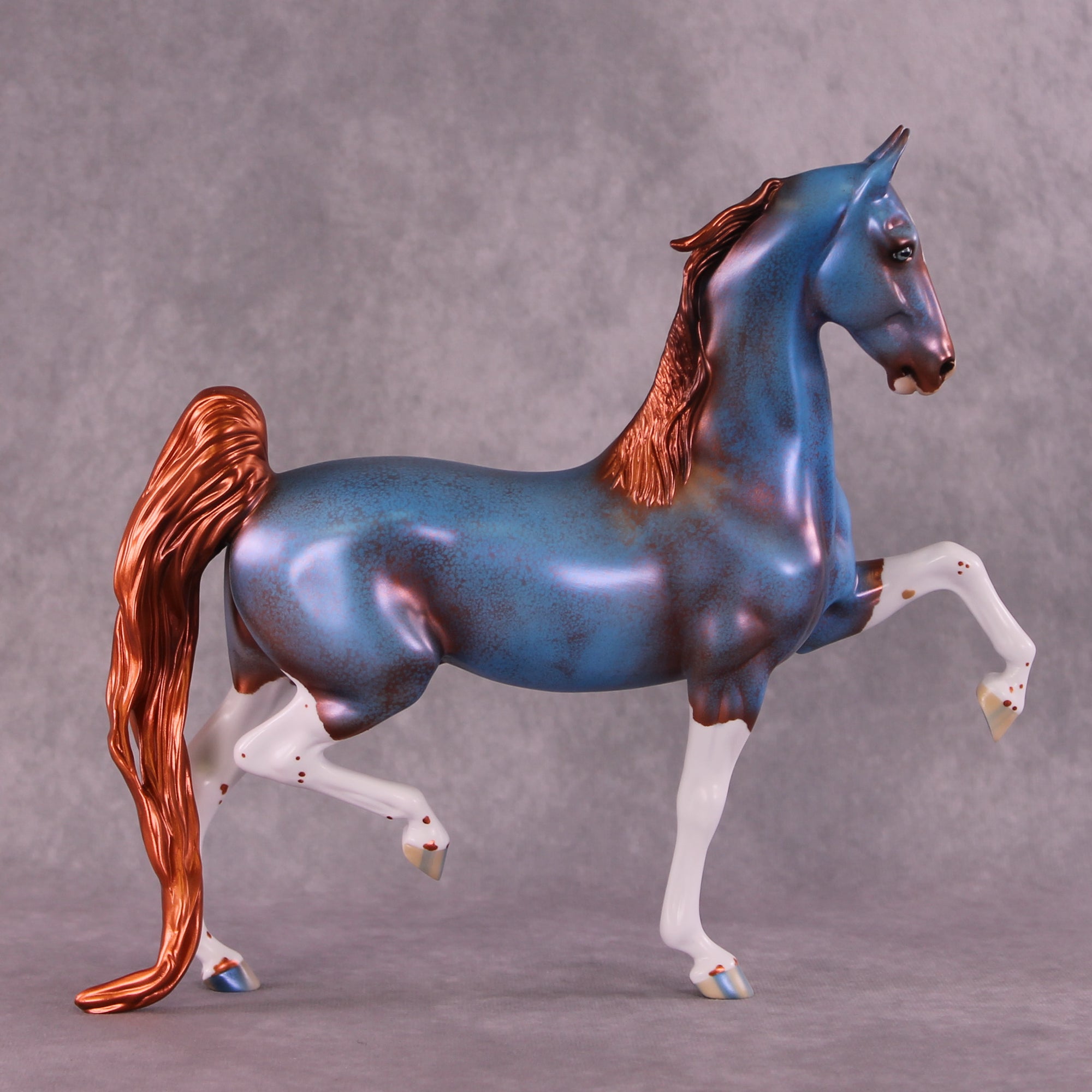 "Pahoehoe" OOAK FCM Saddlebred By Ellen Robbins EQ25