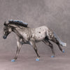 Frostbite OOAK Grey Blue Deco Appy Glossy Remington By Ellen Robbins HS24